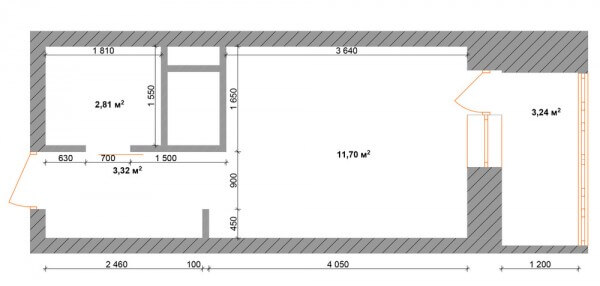 thiết kế căn hộ 30m2